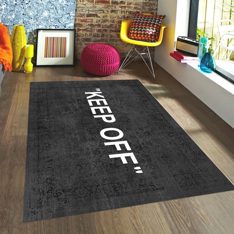 Keep Off Rug for Living Room Custom Rug Keep Rug Decorrug Etsy