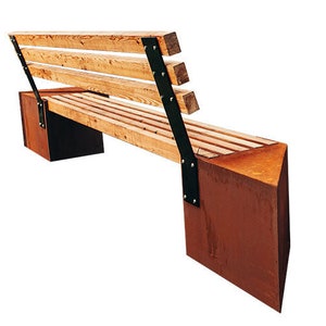 Brasero rústico con parrilla y bancos | Brasero de jardín extragrande Friendship | Parrilla de carbón para exteriores imagen 7