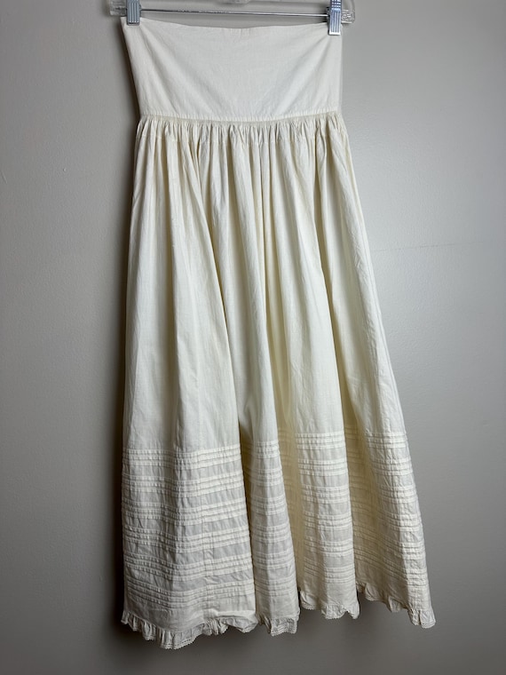 antique white cotton petticoat skirt - Gem antique white cotton petticoat skirt - Gem