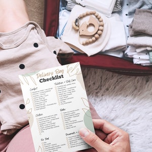 Delivery Bag Checklist made by a Labor and Delivery Nurse