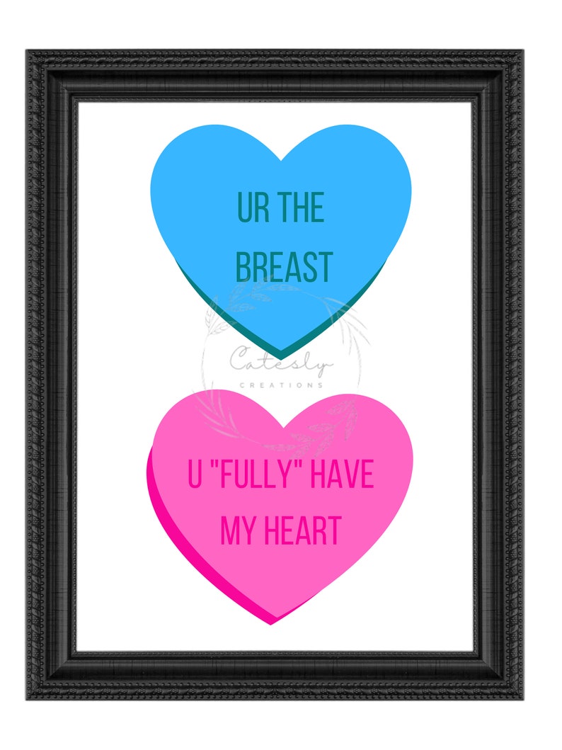 Labor & Delivery Candy Heart Print | OB-GYN Valentine Decor (digital ...