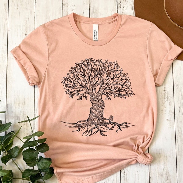 Tree Shirt,Tree Of Life Sweatshirt, Gnarled Tree Hoodie, Nature Lover Shirt, Forest Shirt, Plant Lover Shirt, Tree Root Shirts,Adventure Tee
