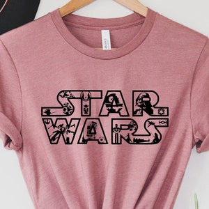 Starwars  T-Shirt,  Star Wars Shirts, Disney Vacation, Star Wars T shirt, Star Wars Tshirt, , Skywalker,  Darth Vader, Summer Shirts