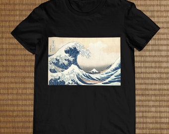 The Great Wave T-Shirt | Hokusai Japanese Art, Japan Made