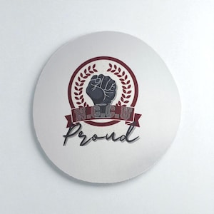 NCCU Proud Mouse Pad – HBCU Eagle Pride Desk Accessory | Black College Gift | North Carolina Central University Alumni Mousepad | HBCU gifts