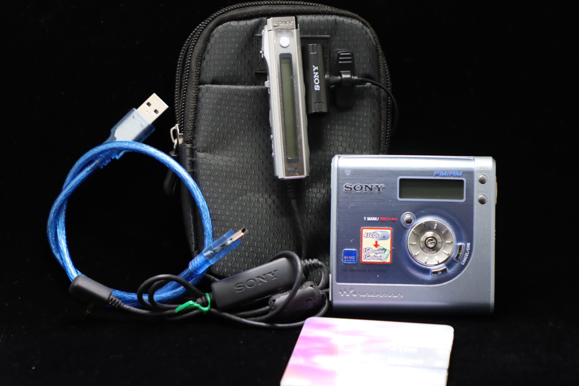 Sony MZ NHF800 MINIDISC Net Md Recorder Radio Unit With Sony Etsy