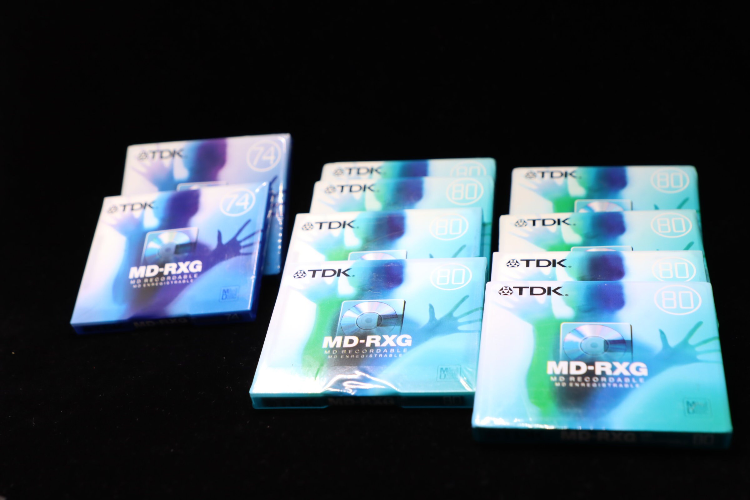TDK RXG New Blank Minidisc's 10 Discs Etsy UK