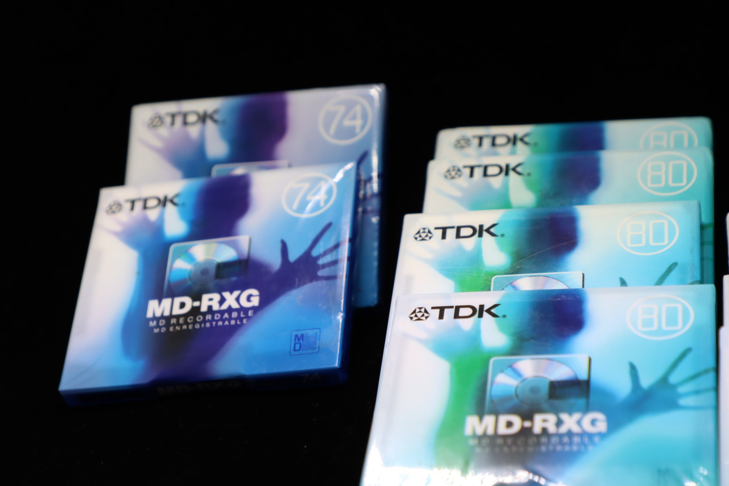 TDK RXG New Blank Minidisc's 10 Discs Etsy UK