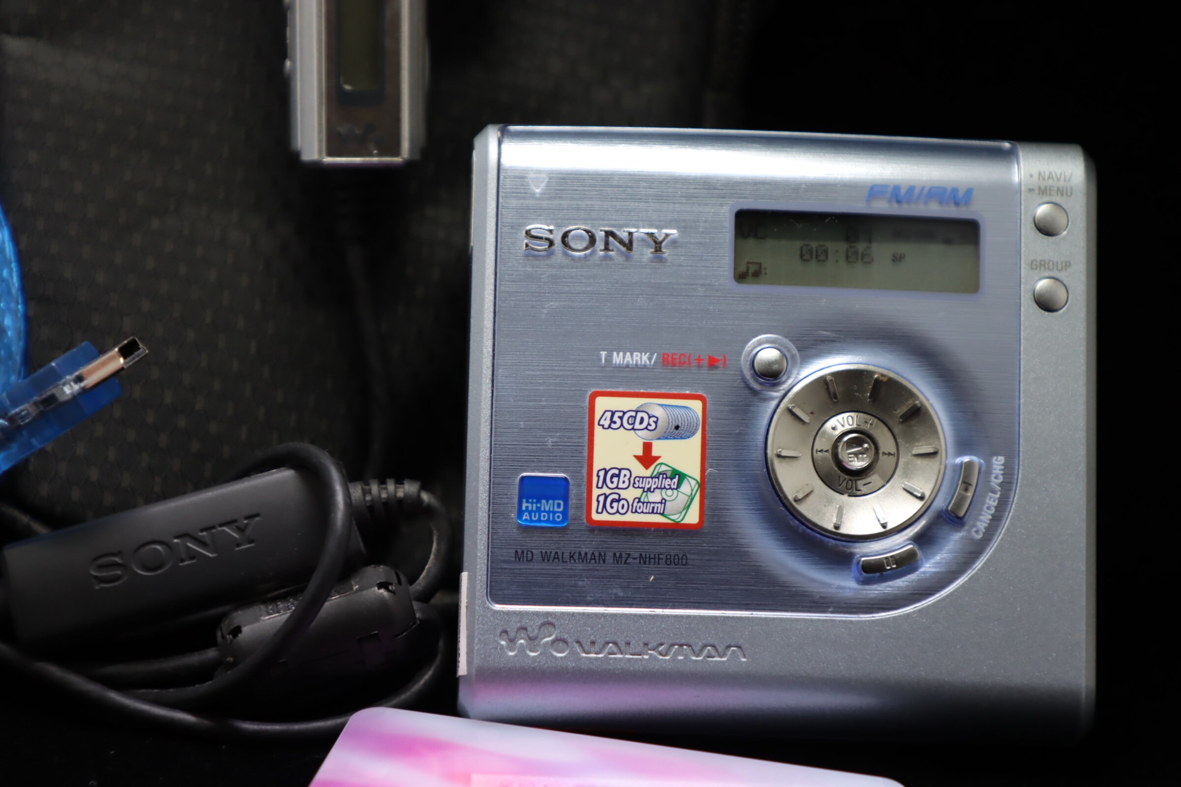 Sony MZ NHF800 MINIDISC Net Md Recorder Radio Unit With Sony Etsy