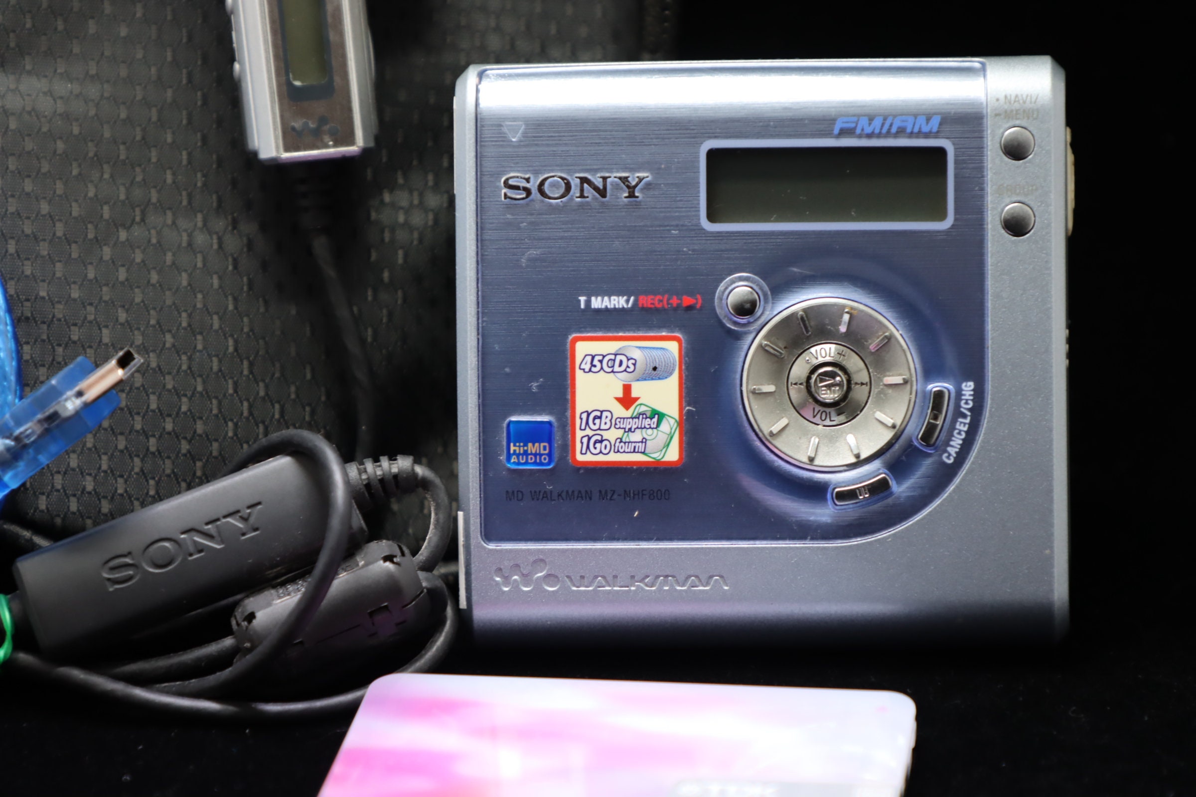 Sony MZ NHF800 MINIDISC Net Md Recorder Radio Unit With Sony Etsy
