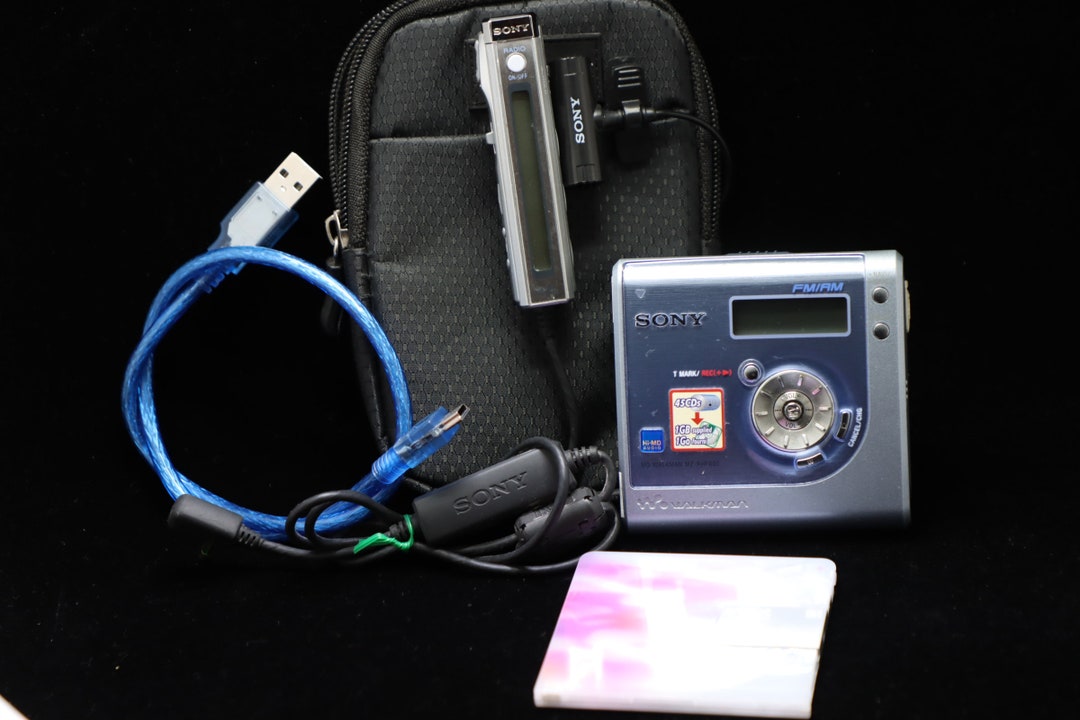 Sony MZ NHF800 MINIDISC Net Md Recorder Radio Unit With Sony Etsy