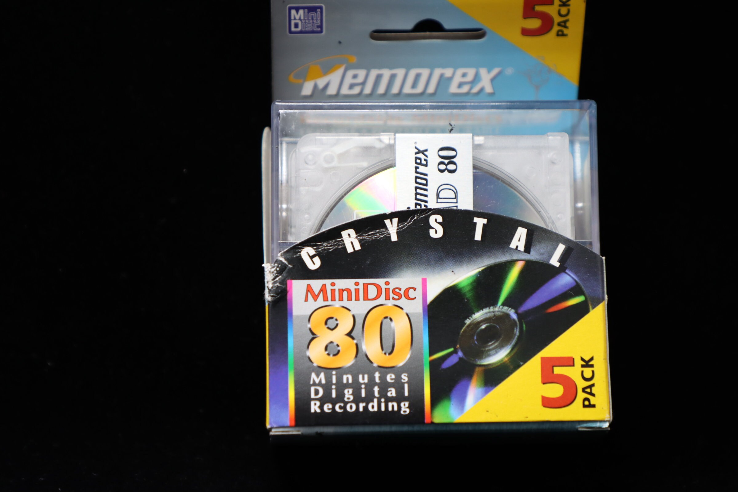 SONY , Maxell Tdk and Memorex New Blank Minidisc's 10 Discs With Used