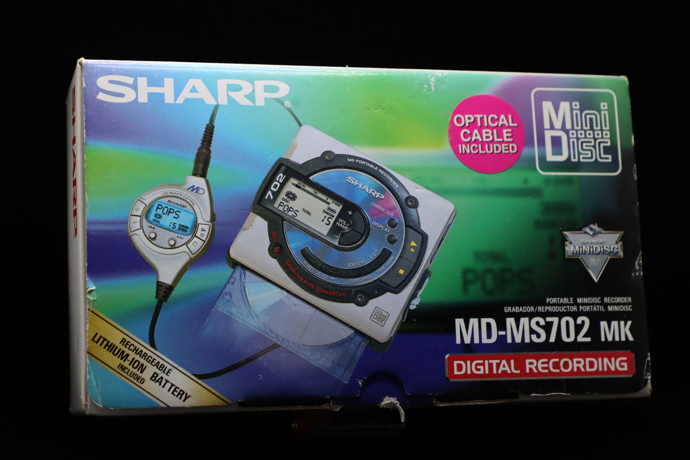 Sharp MD Ms702 MINIDISC Recorder With Sony Microphone Etsy