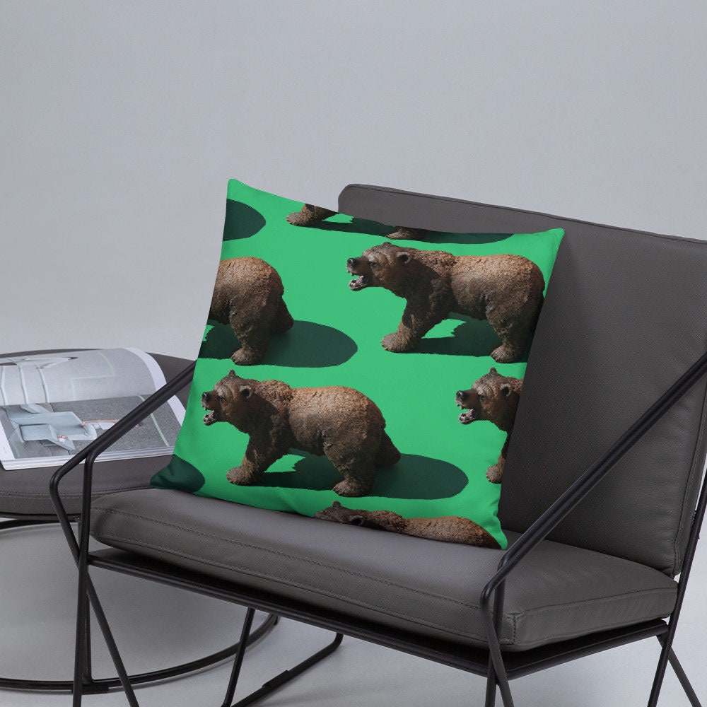 Coussin 3 Tailles Au Choix Collection Realistic Les Ours