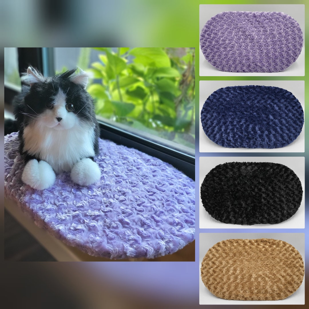 Oval Cat Window Perch Cover, Cat Window Hammock Mat, Replacement Padded
