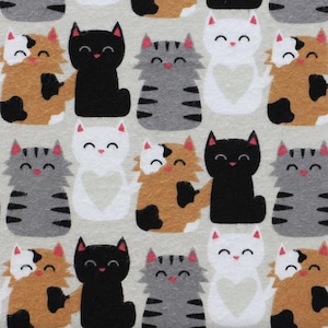 MAT Cat Crinkle Pad, Kitty Pillow Bed, Kitten Sleeping Pad, Cat Lover Gift Idea, Flannel Cotton Fabric. Close Together