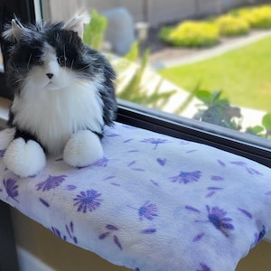 Rectangle Cat Window Perch Cover, Cat Window Hammock Mat, Replacement Padded Slipcover, Washable Shelf Bed, Cat Lover Gift Idea