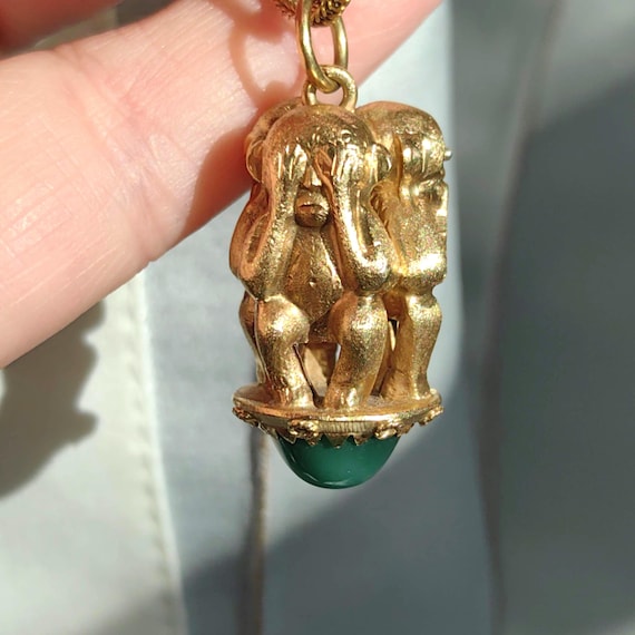 Affe Charm Für Schmuck Gorilla-Anhänger Aus 925er Sterling Silber