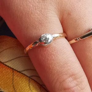 Antique Diamond Art Deco Gold Ring