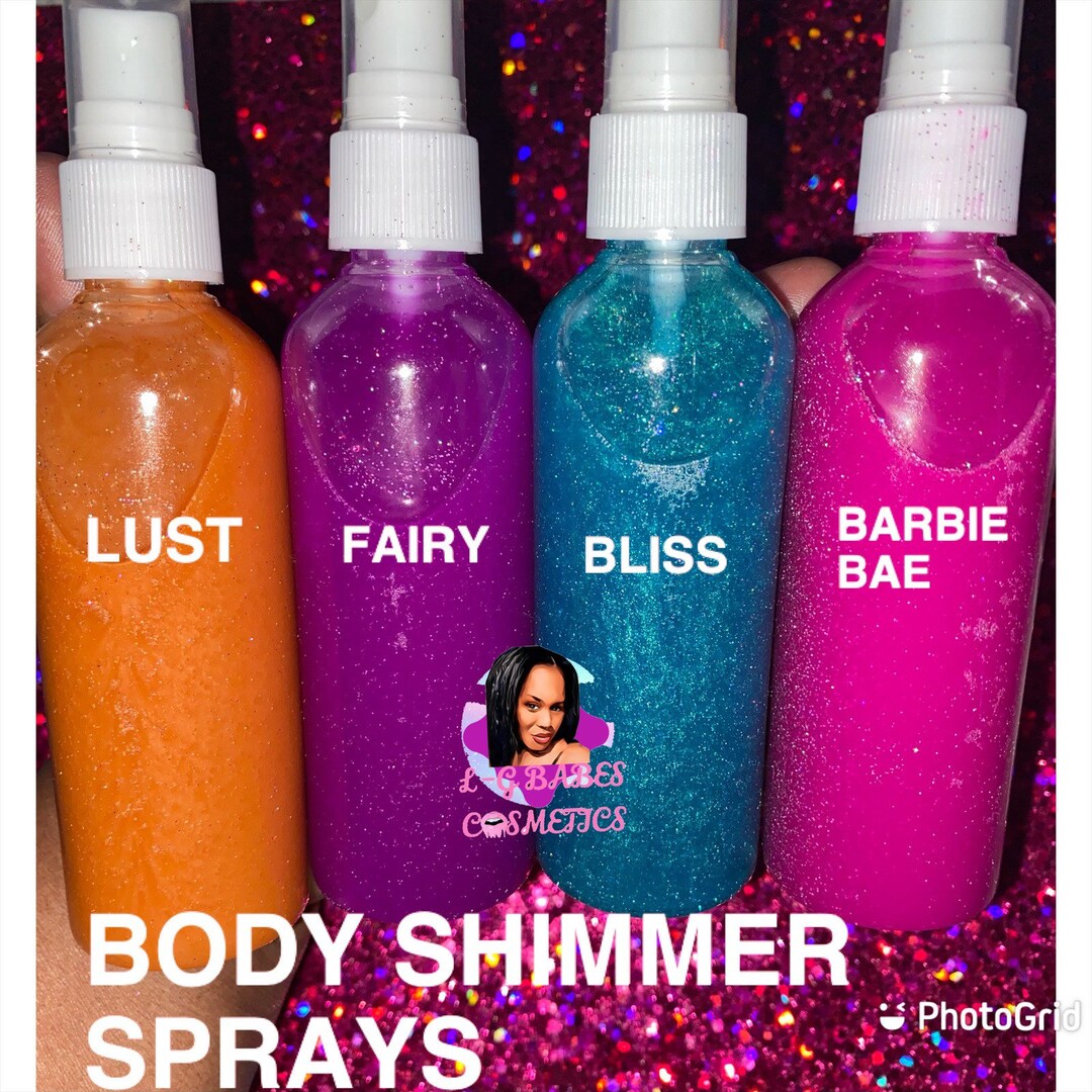 Summer Time Body Shimmers 3.4oz Spray Bottle Etsy