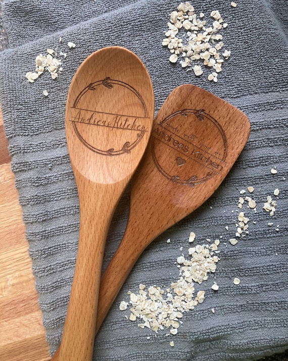 Personalized Kitchen Utensils, Mom or Grandma's Kitchen Utensil