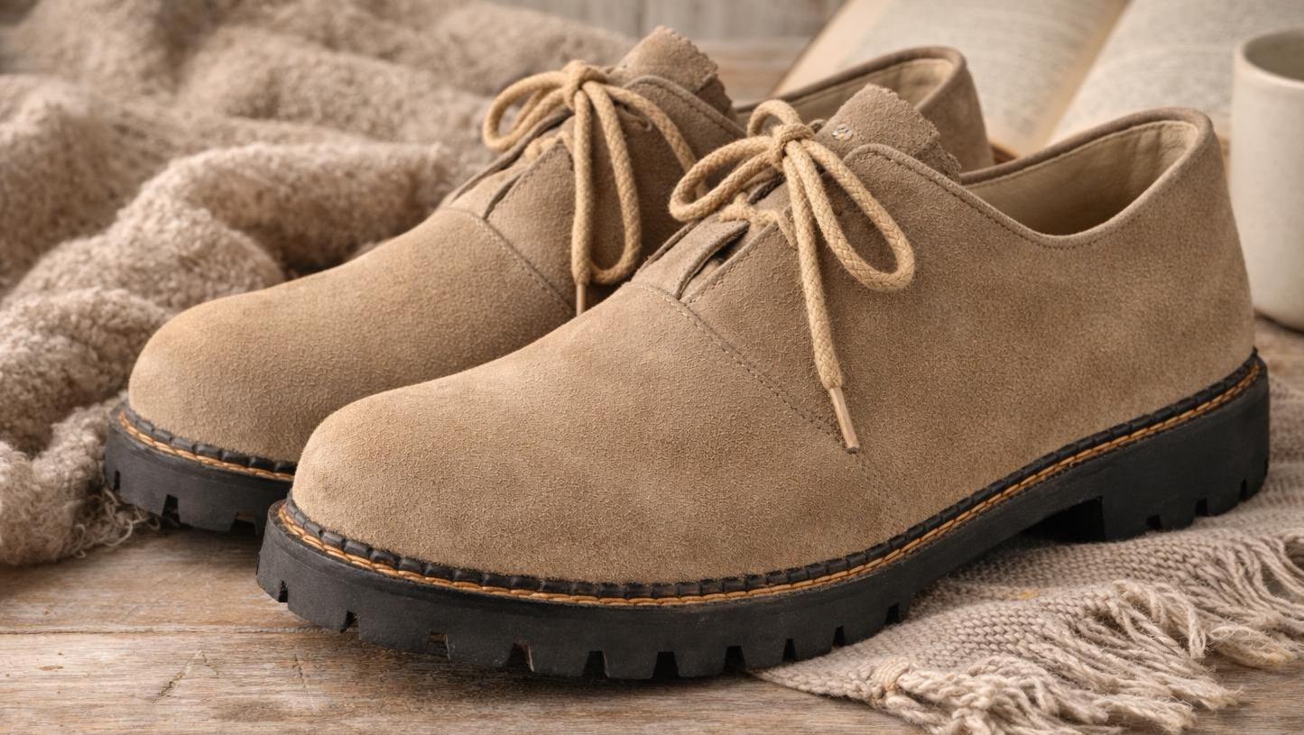 Walk-Over Mens 8.5M Derby Shoes Brown Suede Leather Lace Up Casual USA Made Mens Vintage Brown Suede Shoes - Etsy main image 4