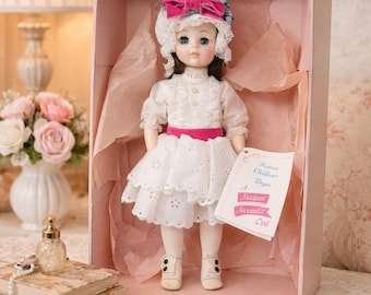 Vintage Madame Alexander Degas Girl Doll 13” Portrait Children #1575 w/ Box Hang Tag