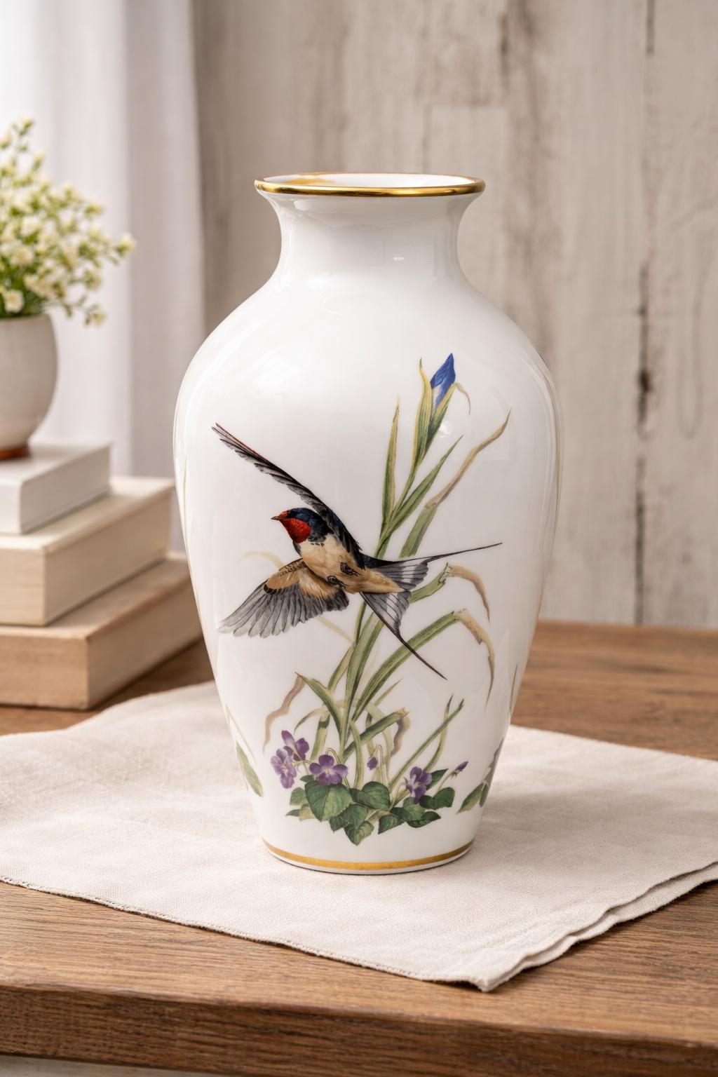 Franklin Porcelain Vase - Etsy