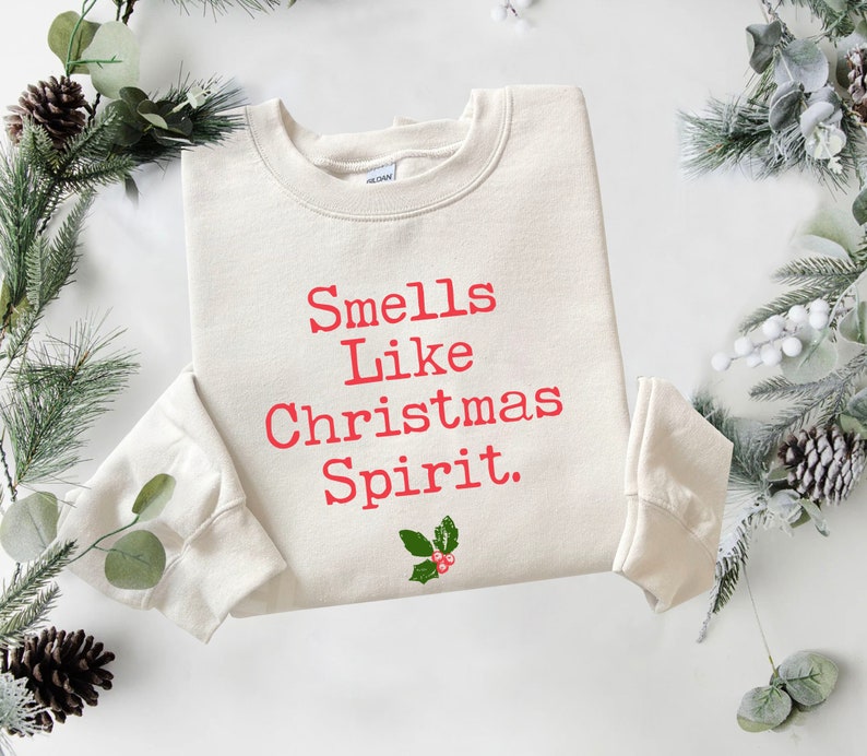 Smells Like Christmas Spirit Png Svg, Christmas Clipart, Transparent