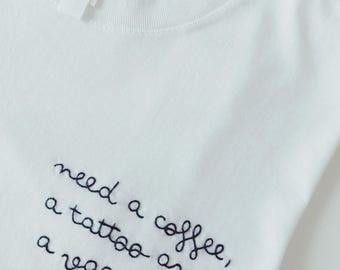 need a coffee, a tattoo and a vacation