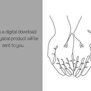 In His Hands Minimalist LDS Printable, Christ Wall Art, Neutral ...