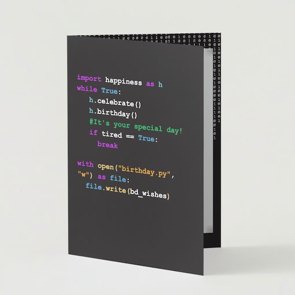 Nerdy Birthday Card - Etsy