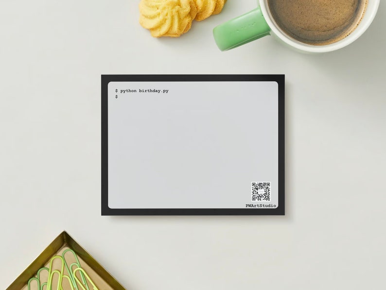 Unique Tech-Themed Birthday Cards for Coders and Geeks! image 6
