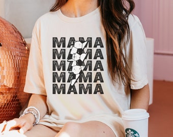 Soccer Mama T-Shirt, Cute Soccer Shirt, Soccer Mom Shirt, Trendy Soccer Mom Shirt, Soccer Sweatshirt, Soccer Shirt for Moms