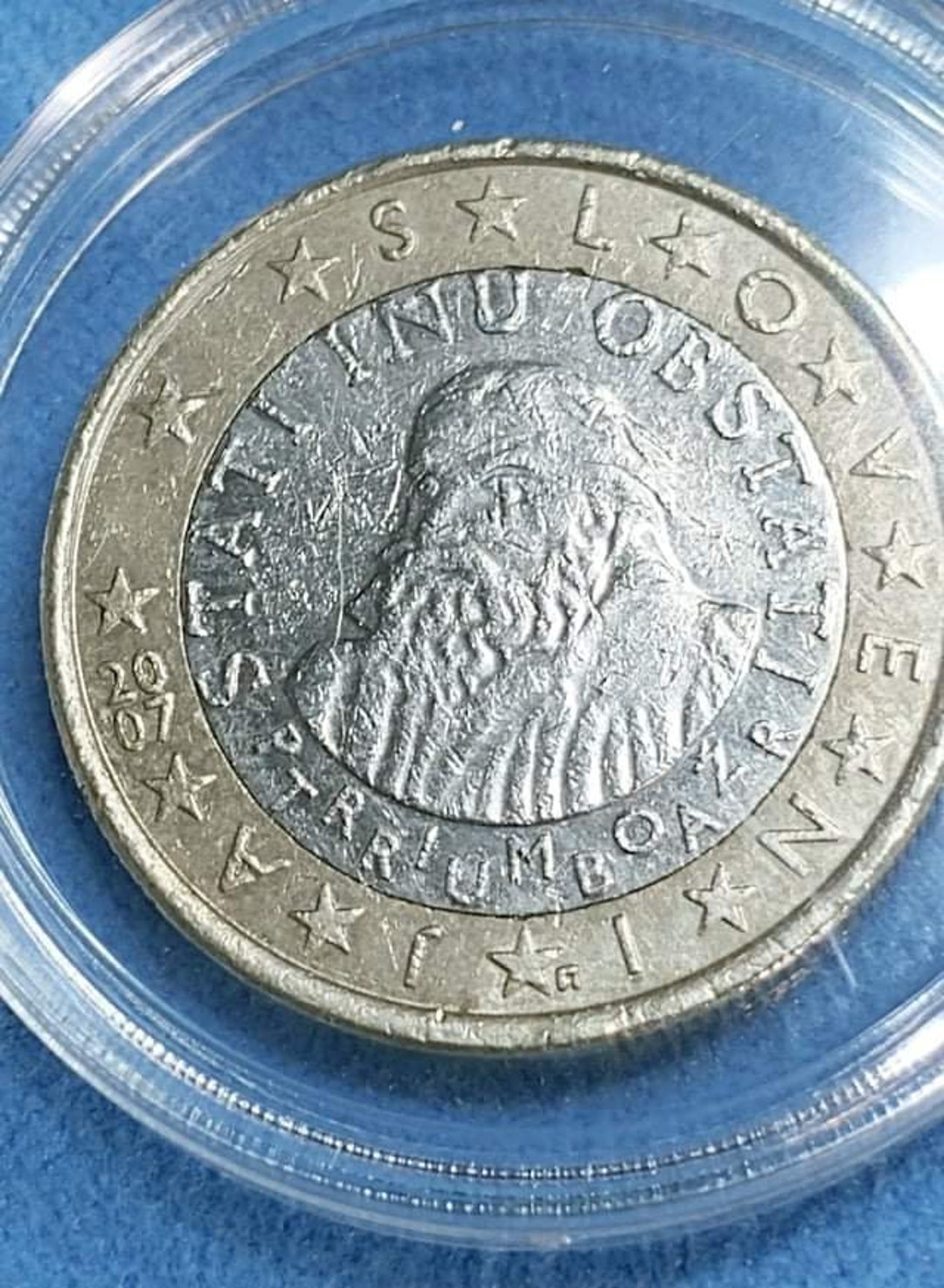 Rare 1 Euro Coin 2007 Italy - Finland, 1 euro 