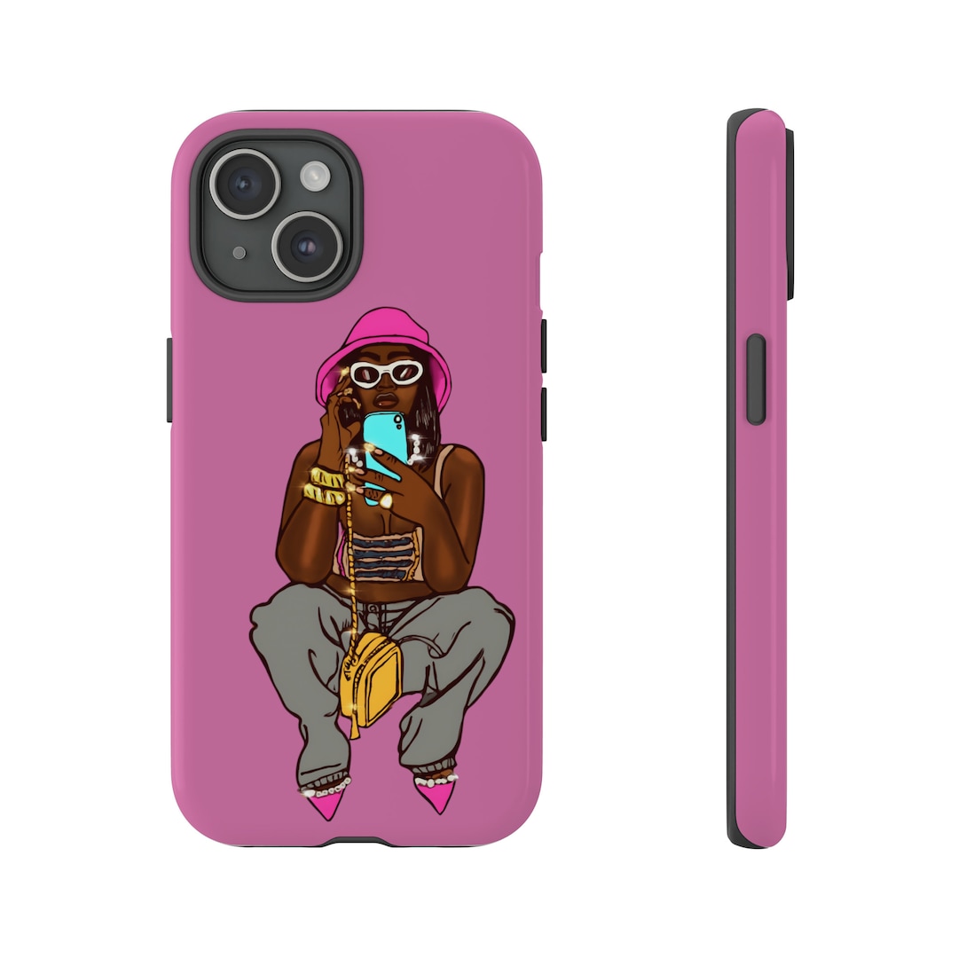 Black Girl Art on Tough Cases Black Girl Art on iPhone Case Etsy