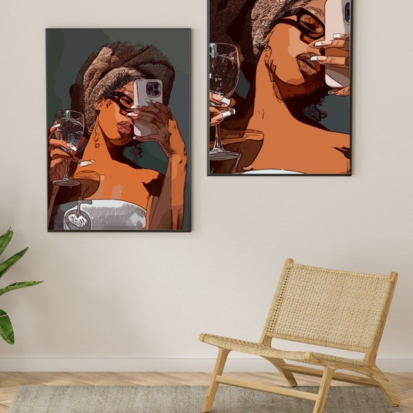 Black Girl Magic Bathroom Set Etsy