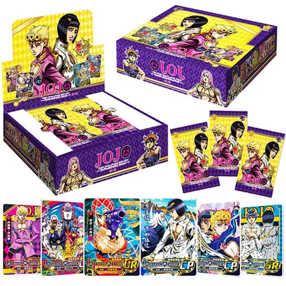150pcs Jojo Bizarre Adventure Collection Cards JJBA Character Etsy
