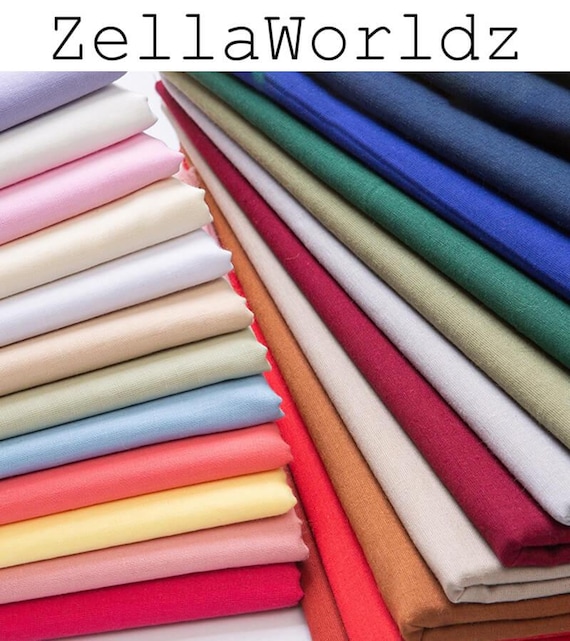 100%Cotton Lining Fabric: Soft Lightweight Sewing Material, DIY Craft & Upholstery Fabric