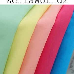 Cotton Voile Fabric: Lightweight Sheer Material for Sewing & Curtains