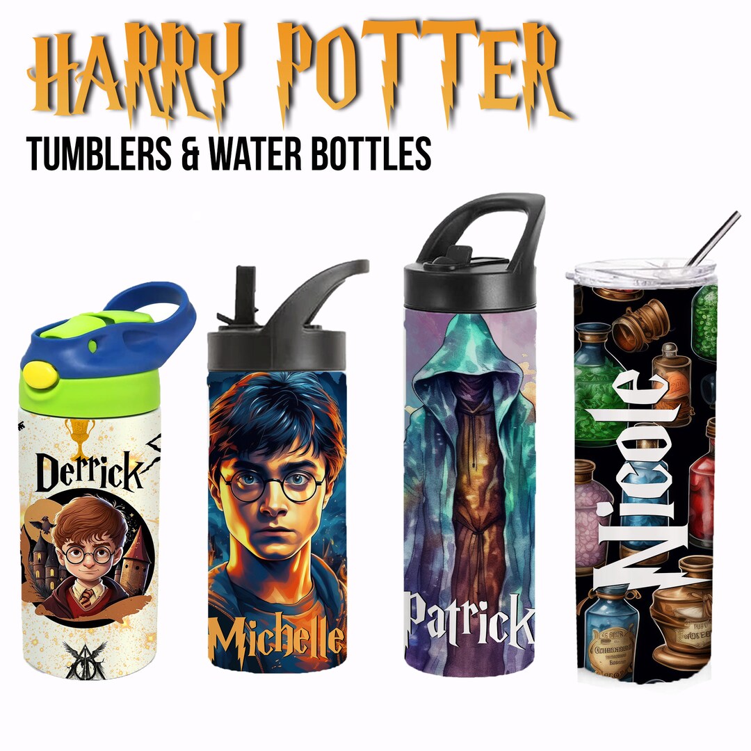 Harry Potter Tumbler Harry Potter Water Bottle Etsy