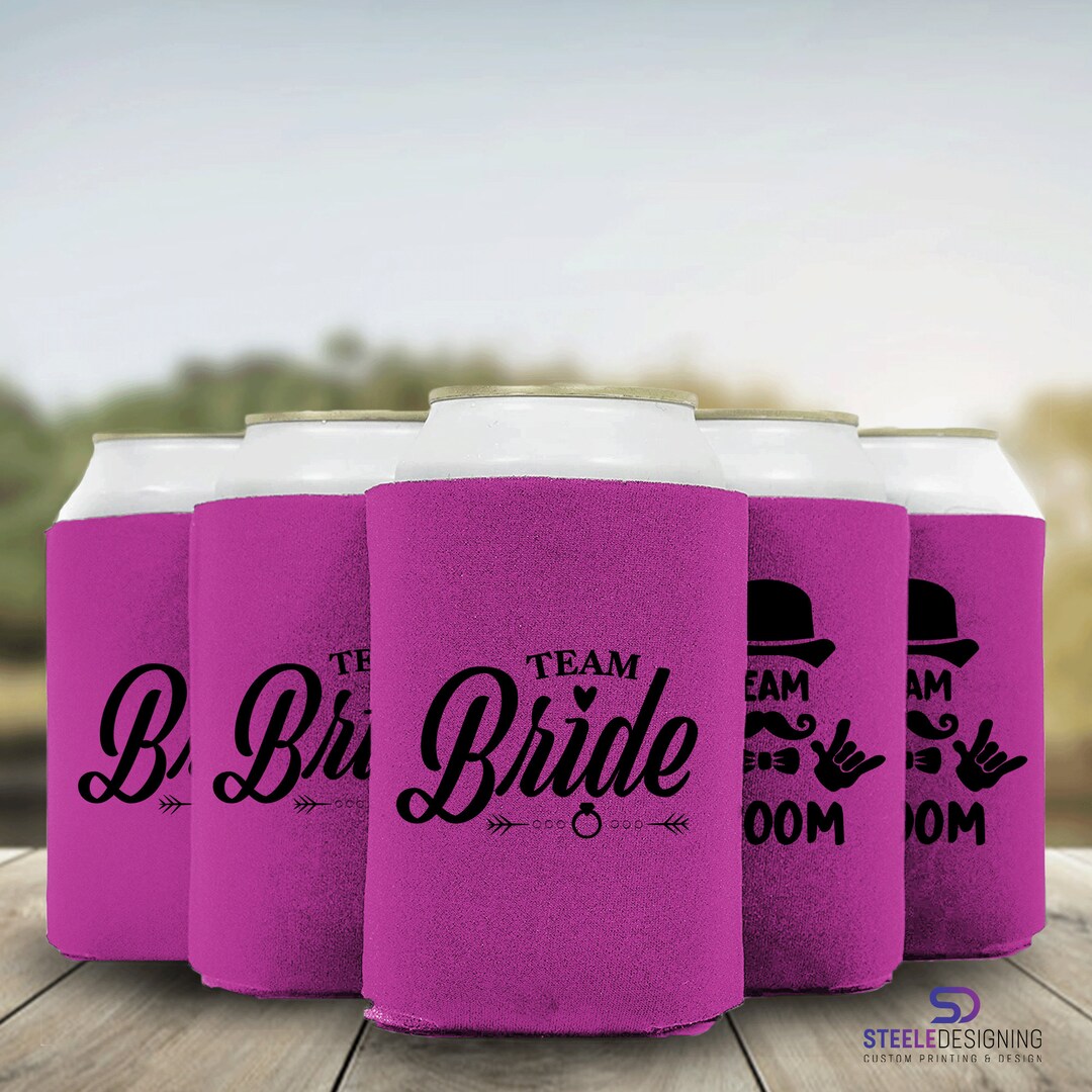 Custom Can Coolers Personalized Foam Can Coolers Sublimation Printing
