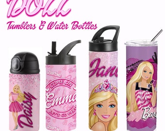 Doll Inspired Tumbler - Water Bottle