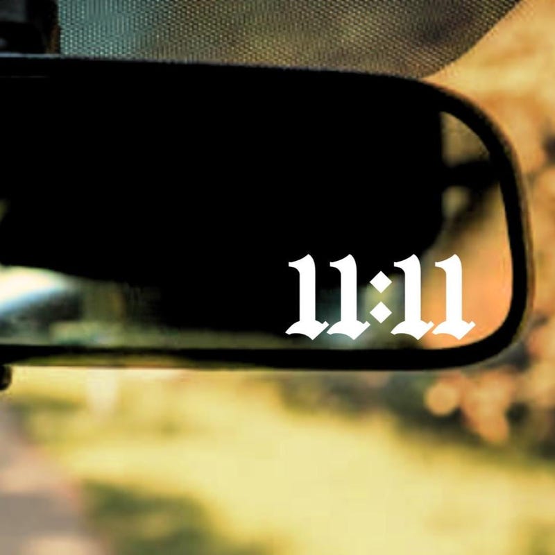 11:11 Vinyl Sticker - Etsy