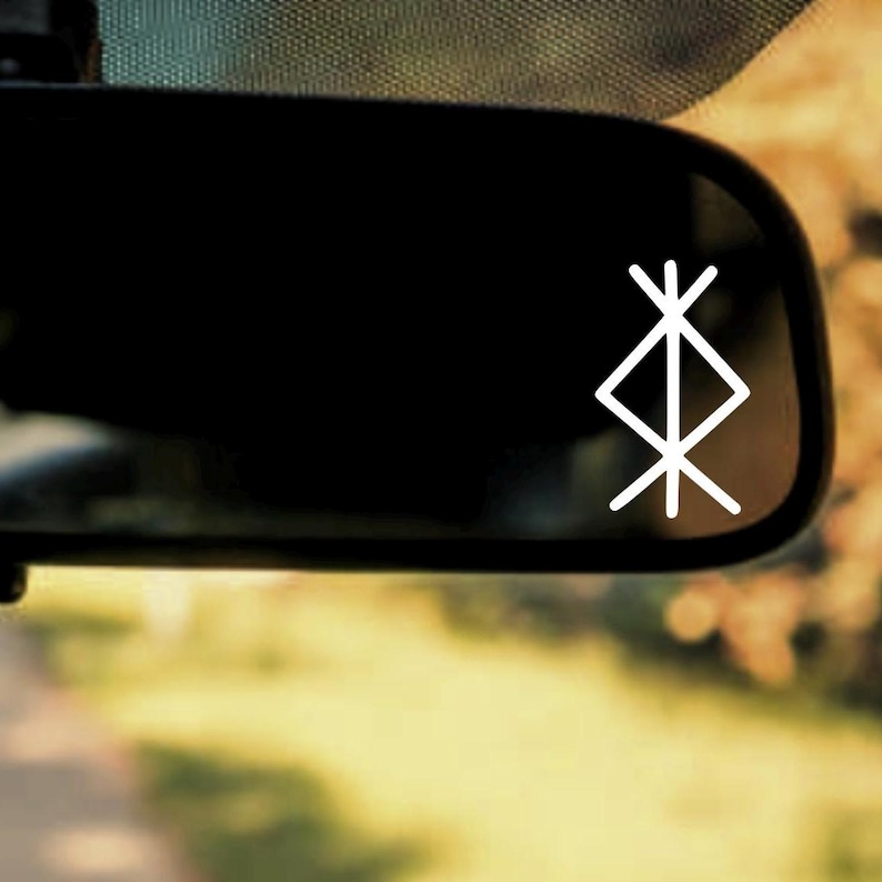 Protection Rune Vinyl Decal | Car Window Rearview Mirror Bumper Laptop ...