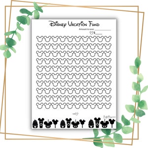vacation savings tracker, Vacation fund tracker, vacation fund tracker, budgeting tracker, budgeting printable, holiday savings