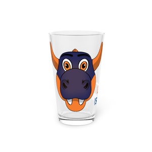 Szklanka do piwa Sparky Pint dla fanów hokeja, kufel New York Islanders, 16 uncji, firmy Multi Mugs