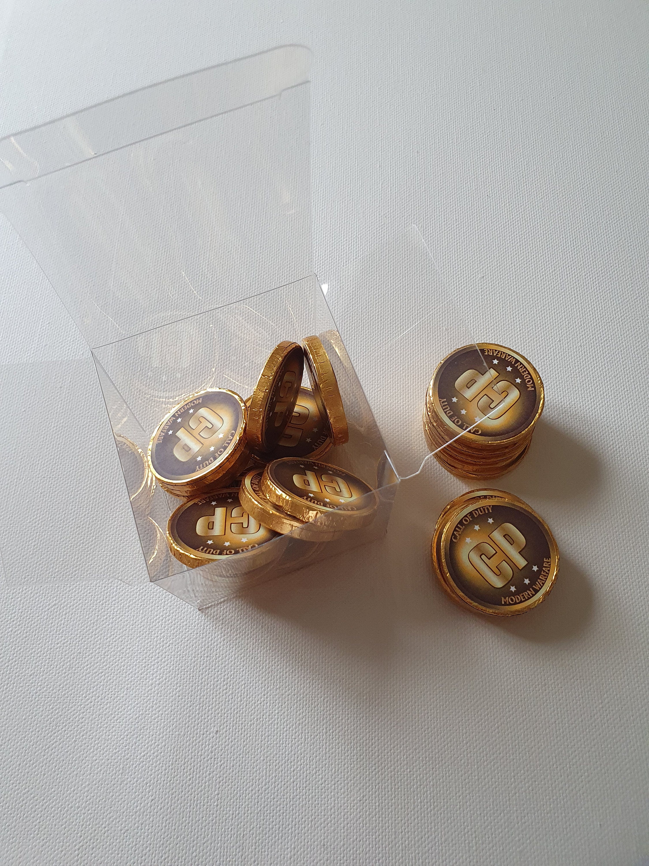 MW Cod Points Inspired Milk Chocolate Gold Coins - Etsy