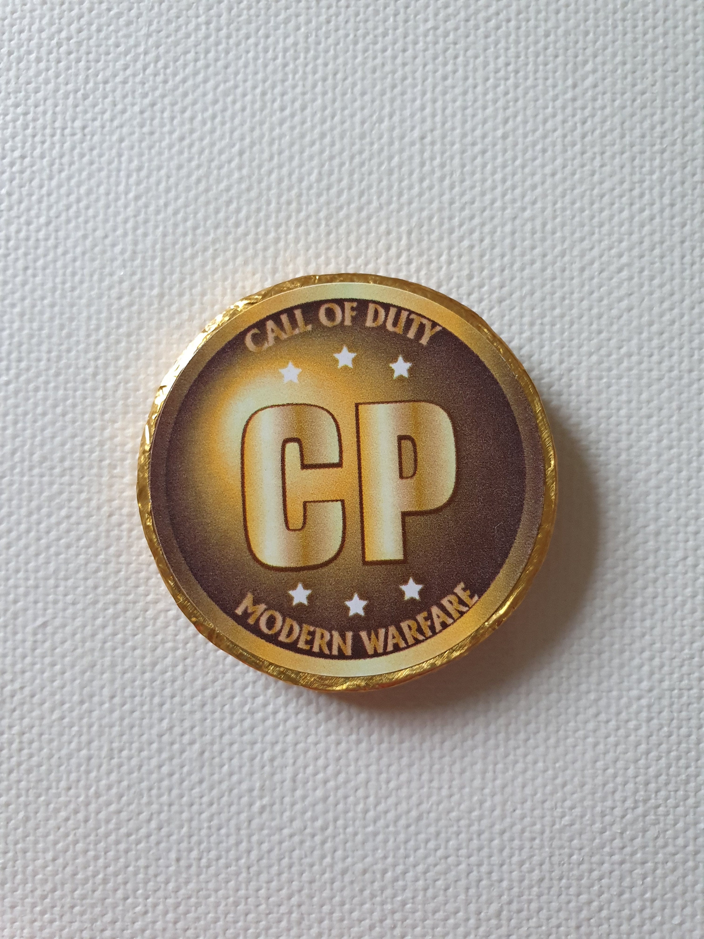 MW Cod Points Inspired Milk Chocolate Gold Coins - Etsy