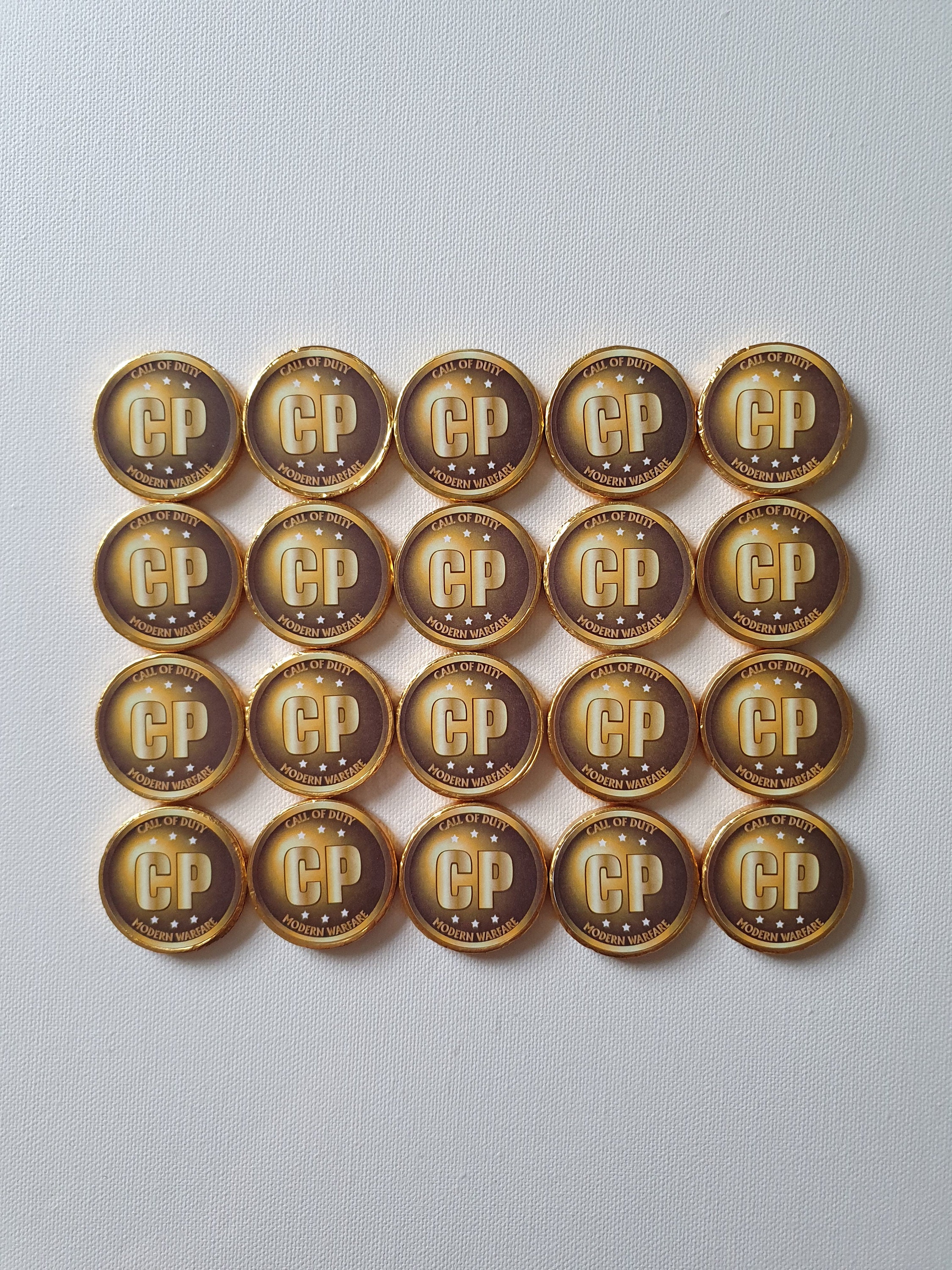 MW Cod Points Inspired Milk Chocolate Gold Coins - Etsy